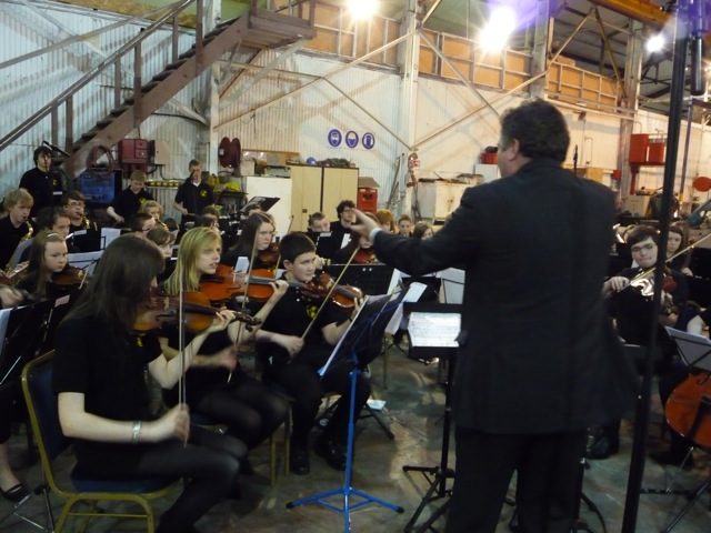 Doegal Youth Orchestra conducted bt Vincent Kennedy